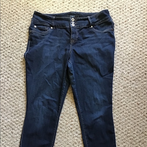 torrid Denim - Torrid Skinny Jean Dark Wash 14 Reg